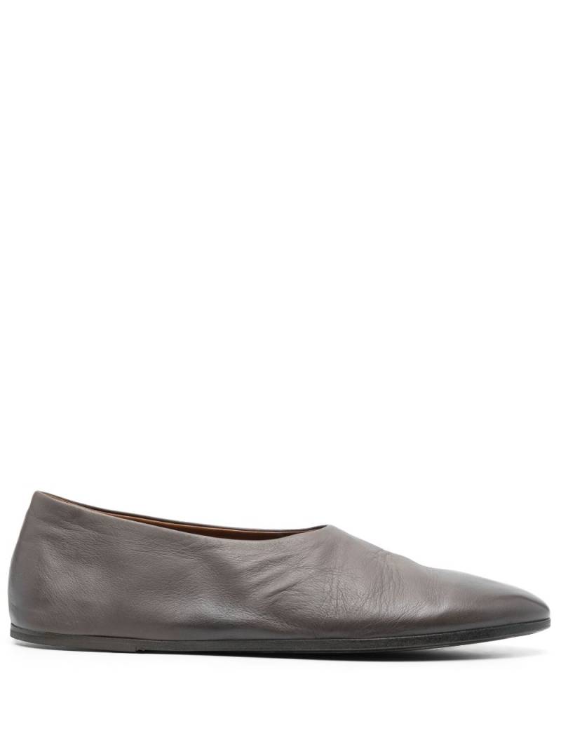 Marsèll round-toe leather loafers - Grey von Marsèll