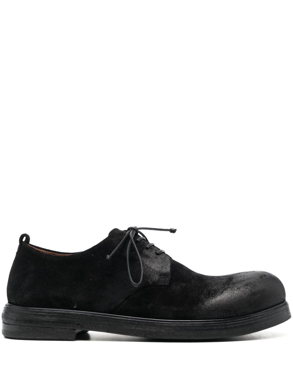 Marsèll round-toe suede derby shoes - Black von Marsèll