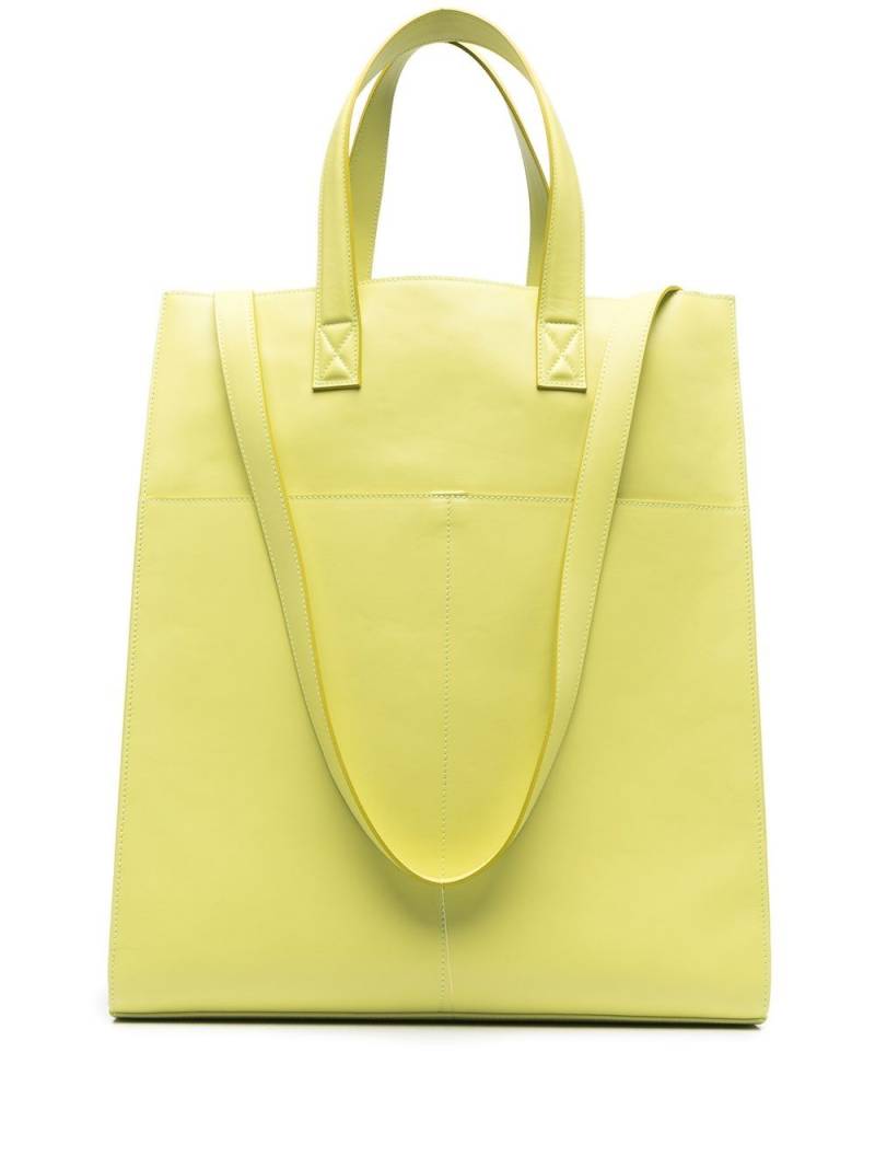 Marsèll single-strap leather tote - Green von Marsèll