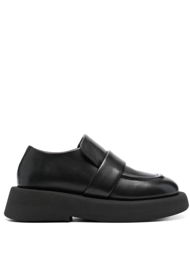 Marsèll slip-on leather loafers - Black von Marsèll