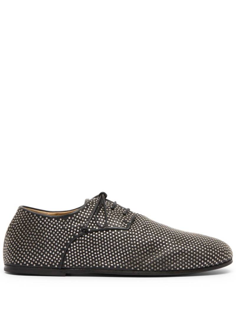 Marsèll stud-embellished leather Derby shoes - Black von Marsèll