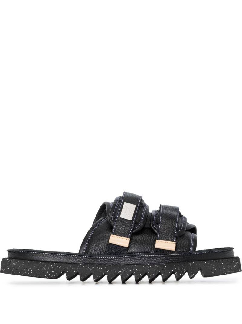 Marsèll x Suicoke double-strap sandals - Black von Marsèll