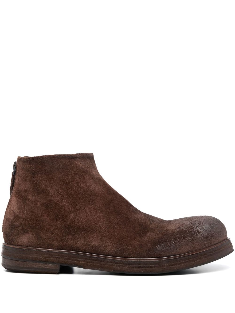 Marsèll zipped ankle boots - Brown von Marsèll