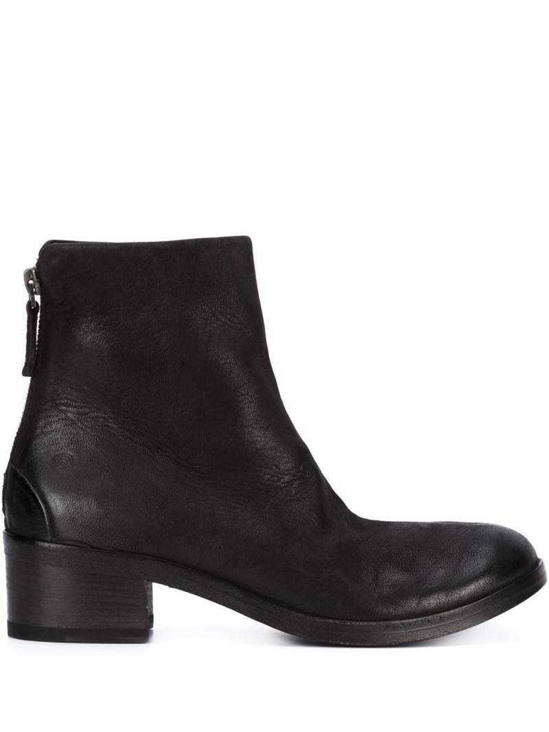 Marsèll zipped midi boots - Black von Marsèll