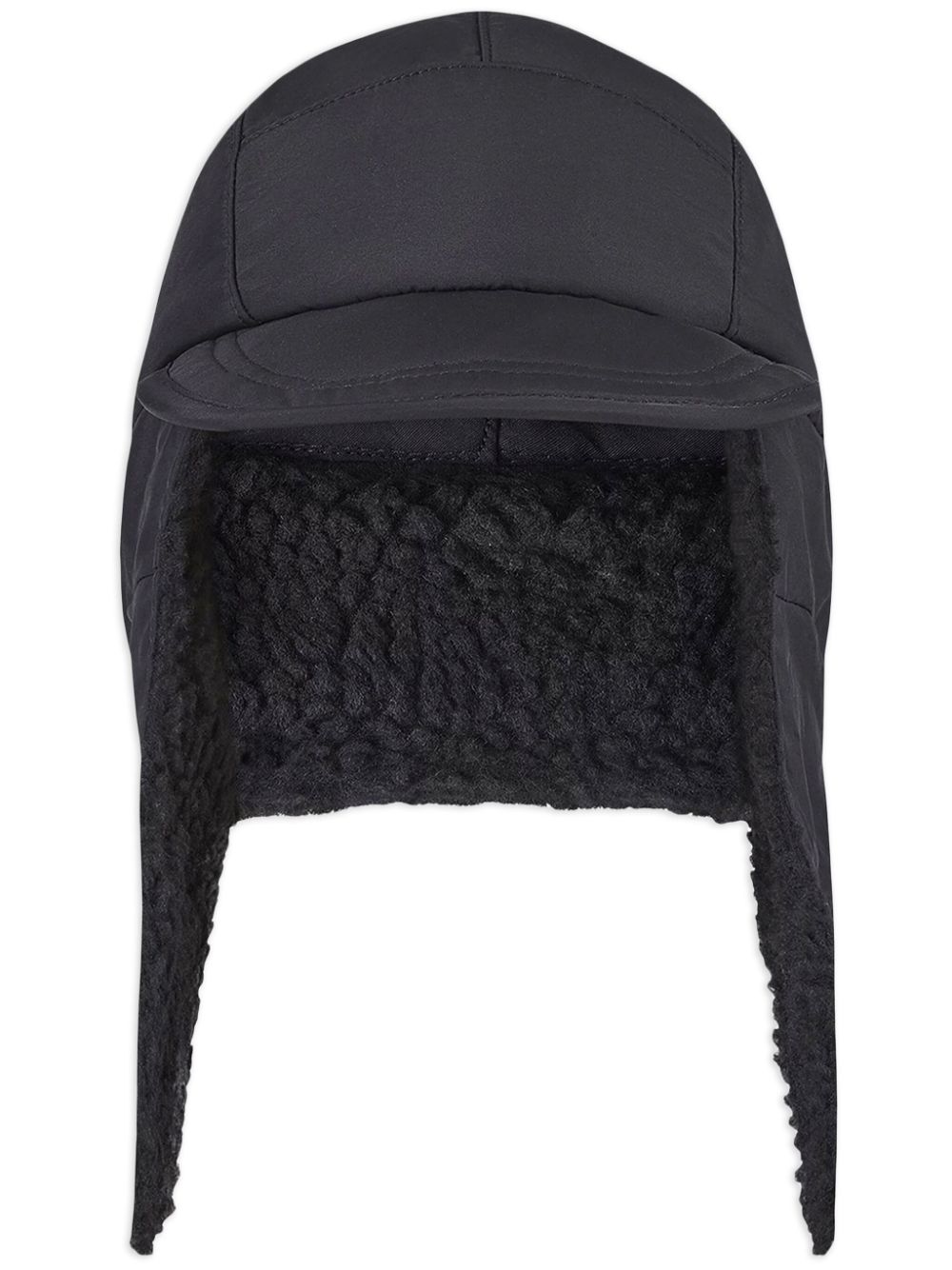 Martine Rose Winter ear-flap baseball cap - Black von Martine Rose