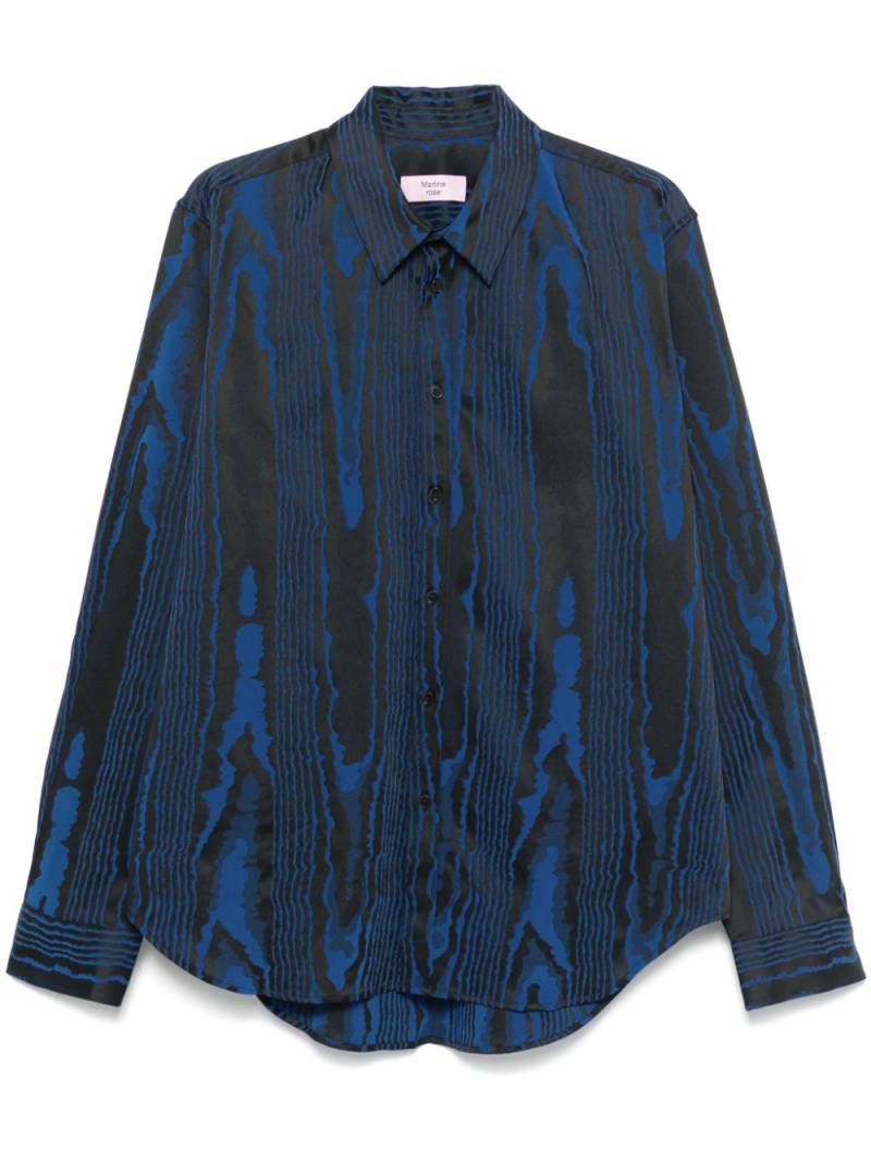 Martine Rose abstract-print shirt - Black von Martine Rose