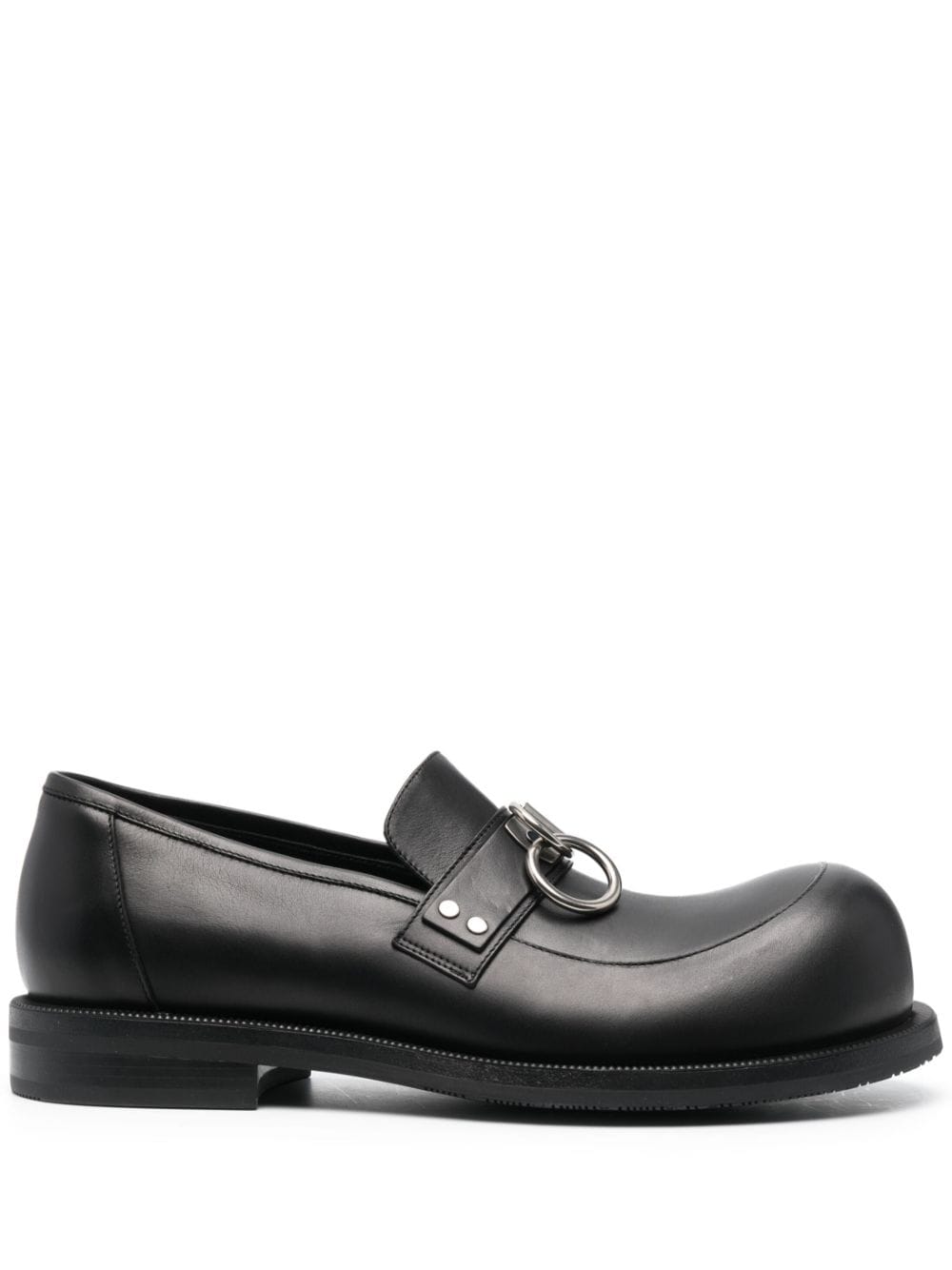 Martine Rose bulb-toe ring loafers - Black von Martine Rose