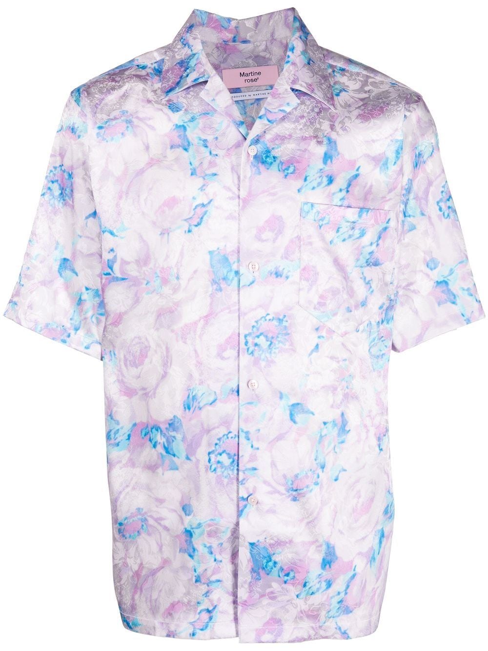 Martine Rose floral-print short-sleeve shirt - Pink von Martine Rose