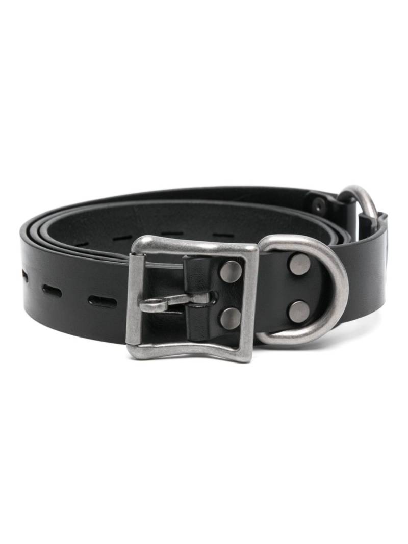 Martine Rose leather belt - Black von Martine Rose