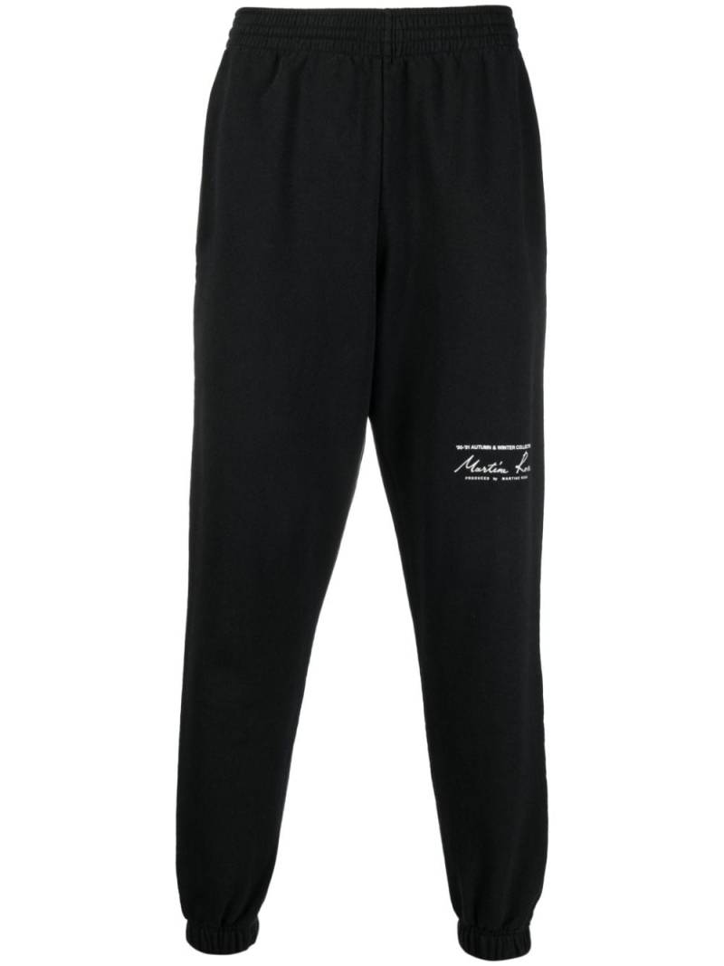 Martine Rose logo-print slim-fit track pants - Black von Martine Rose