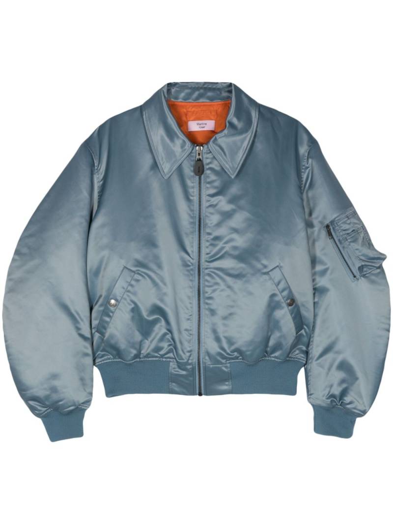 Martine Rose padded bomber jacket - Blue von Martine Rose