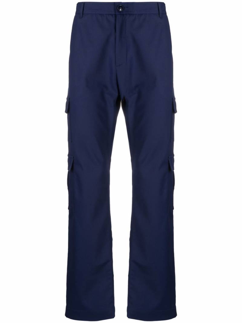 Martine Rose straight-leg cargo trousers - Blue von Martine Rose