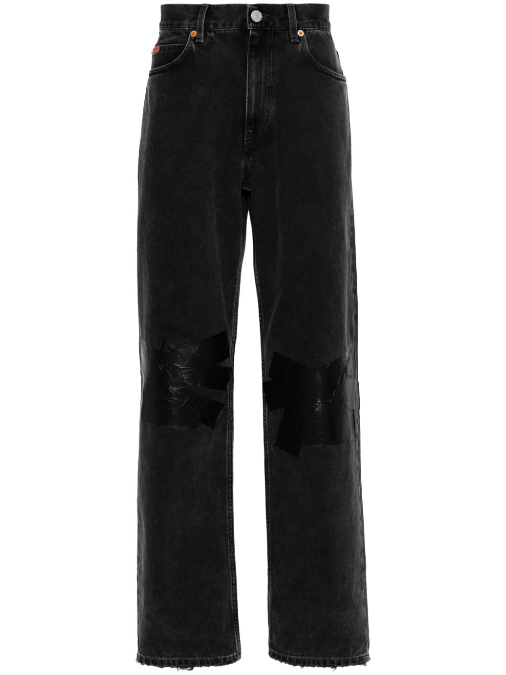 Martine Rose tape-detail regular-fit jeans - Black von Martine Rose