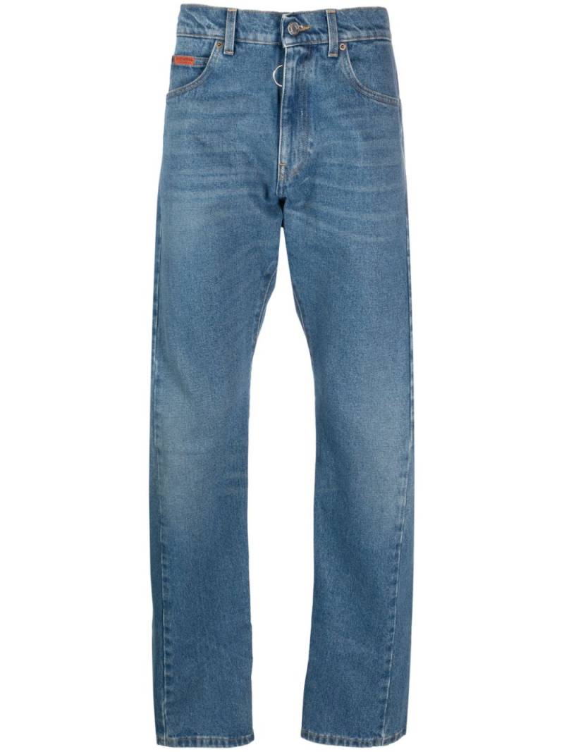 Martine Rose twisted-seam straight-leg jeans - Blue von Martine Rose