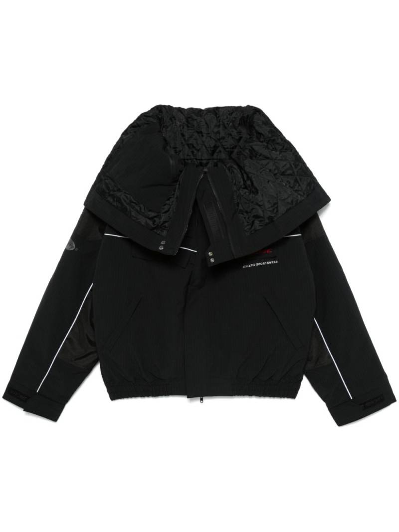 Martine Rose wide-collar jacket - Black von Martine Rose