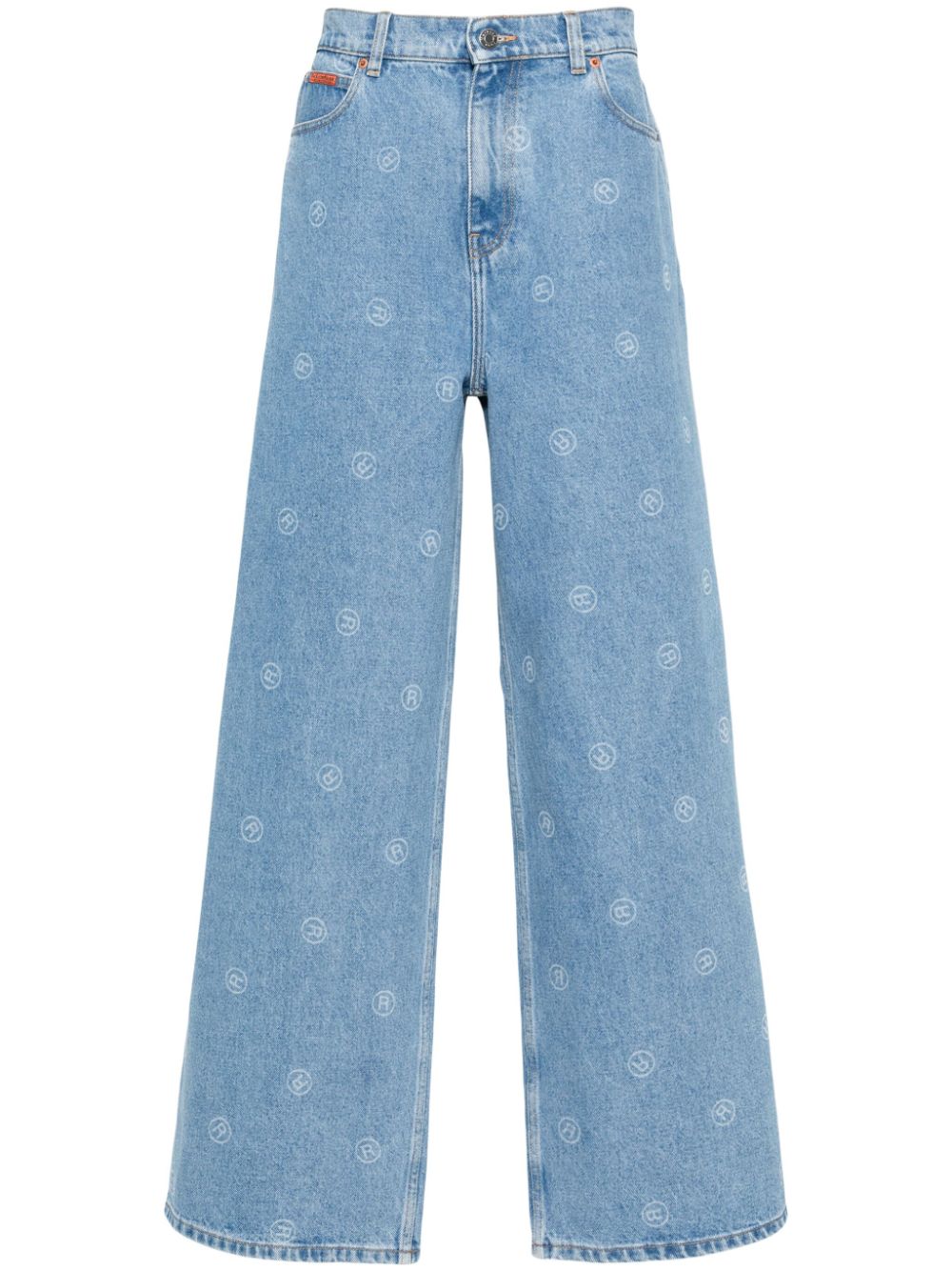 Martine Rose wide-leg jeans - Blue von Martine Rose