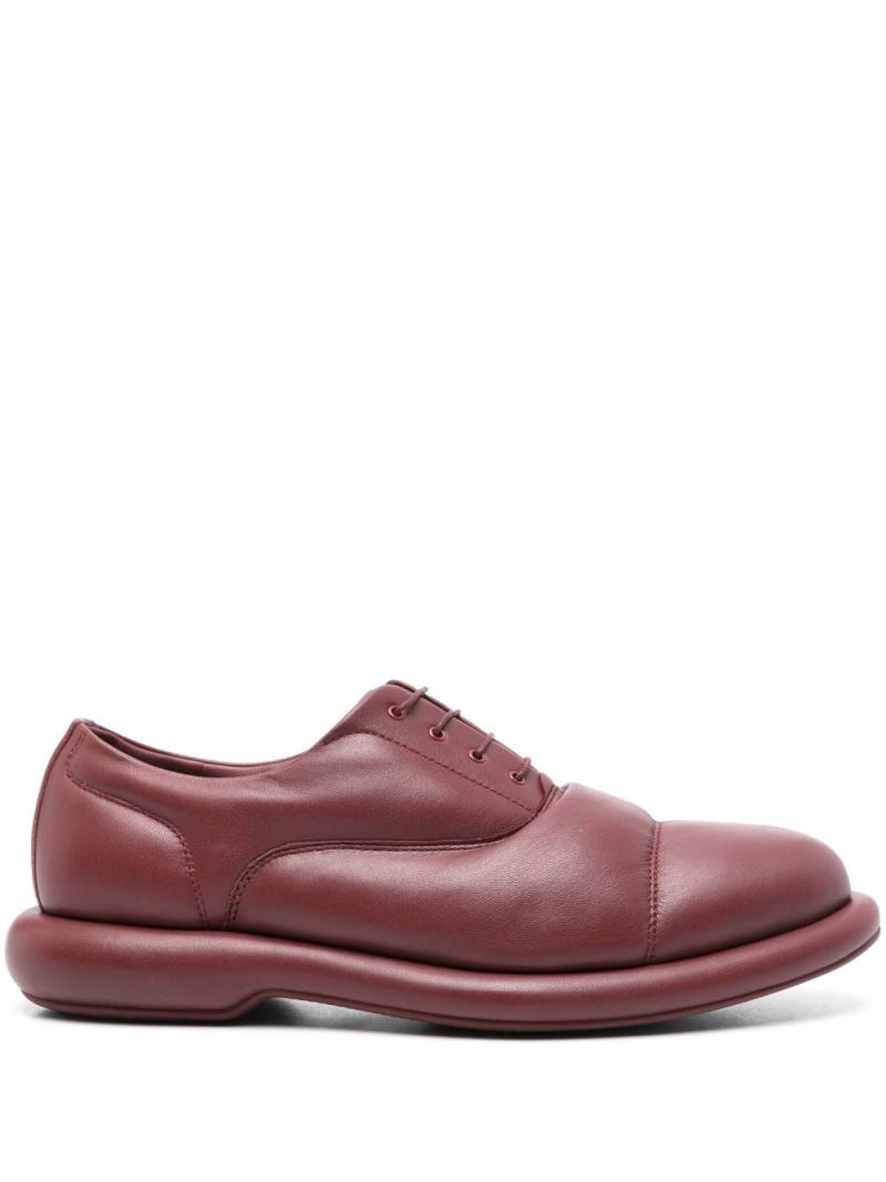 Martine Rose x Clarks leather Oxford shoes - Red von Martine Rose