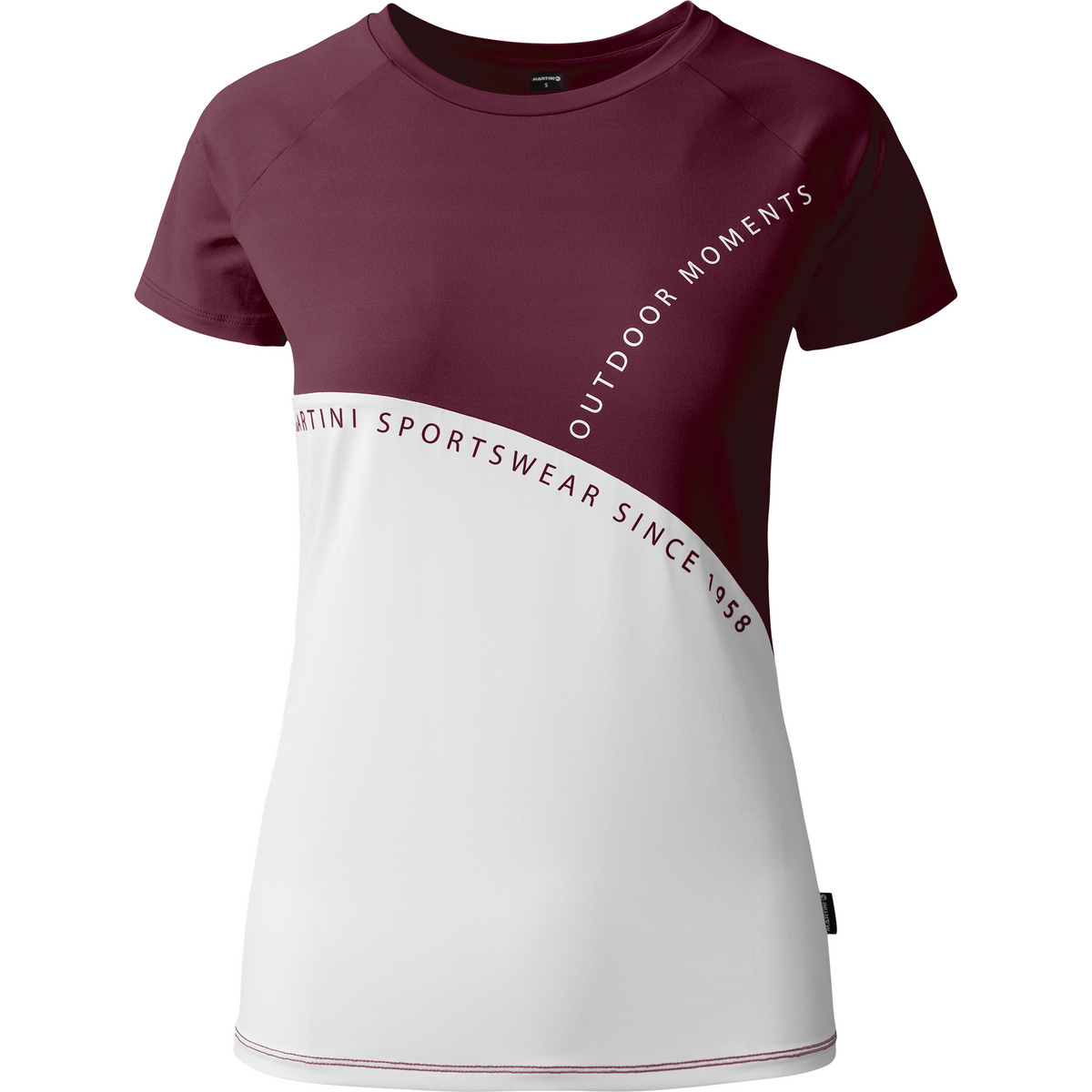 Martini Sportswear Damen Via Straight T-Shirt Martini Sportswear Damen Via Straight T-Shirt von Martini Sportswear