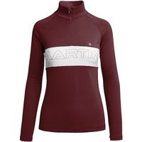 MARTINI Damen Funktions Zipshirt Pearl dunkelrot | XL von Martini