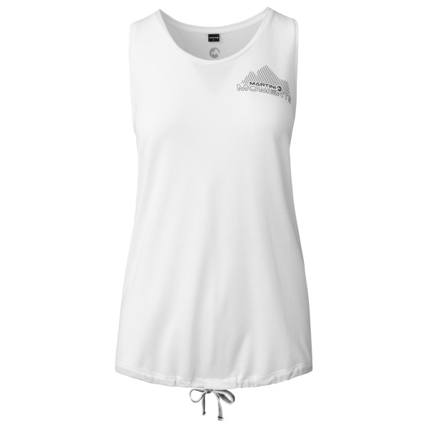 Martini - Women's Via Sleeveless Shirt - Tank Top Gr M weiß von Martini