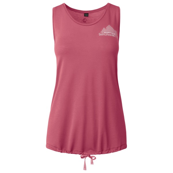 Martini - Women's Via Sleeveless Shirt - Tank Top Gr S rosa/rot von Martini