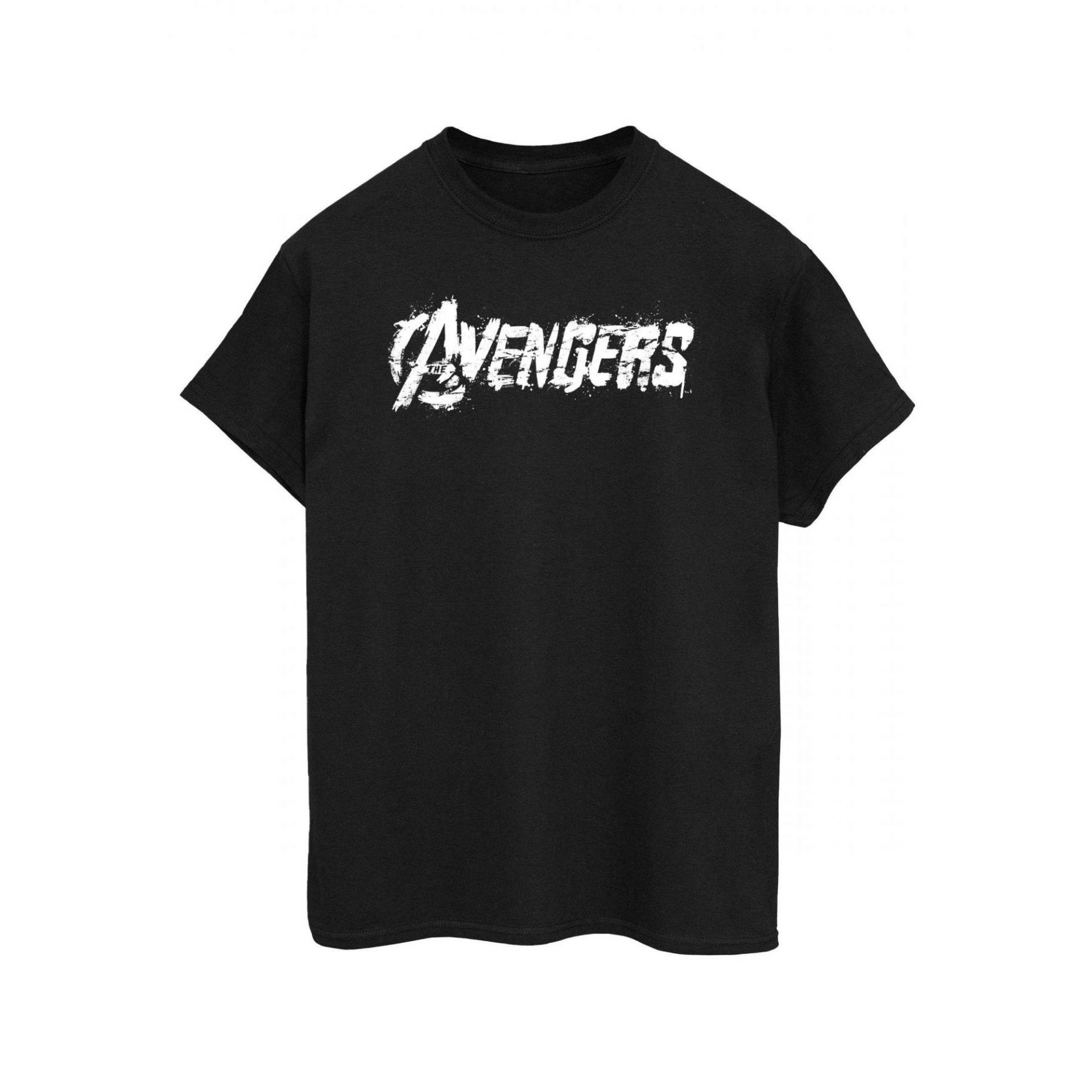 Tshirt Damen Schwarz L von Marvel Avengers