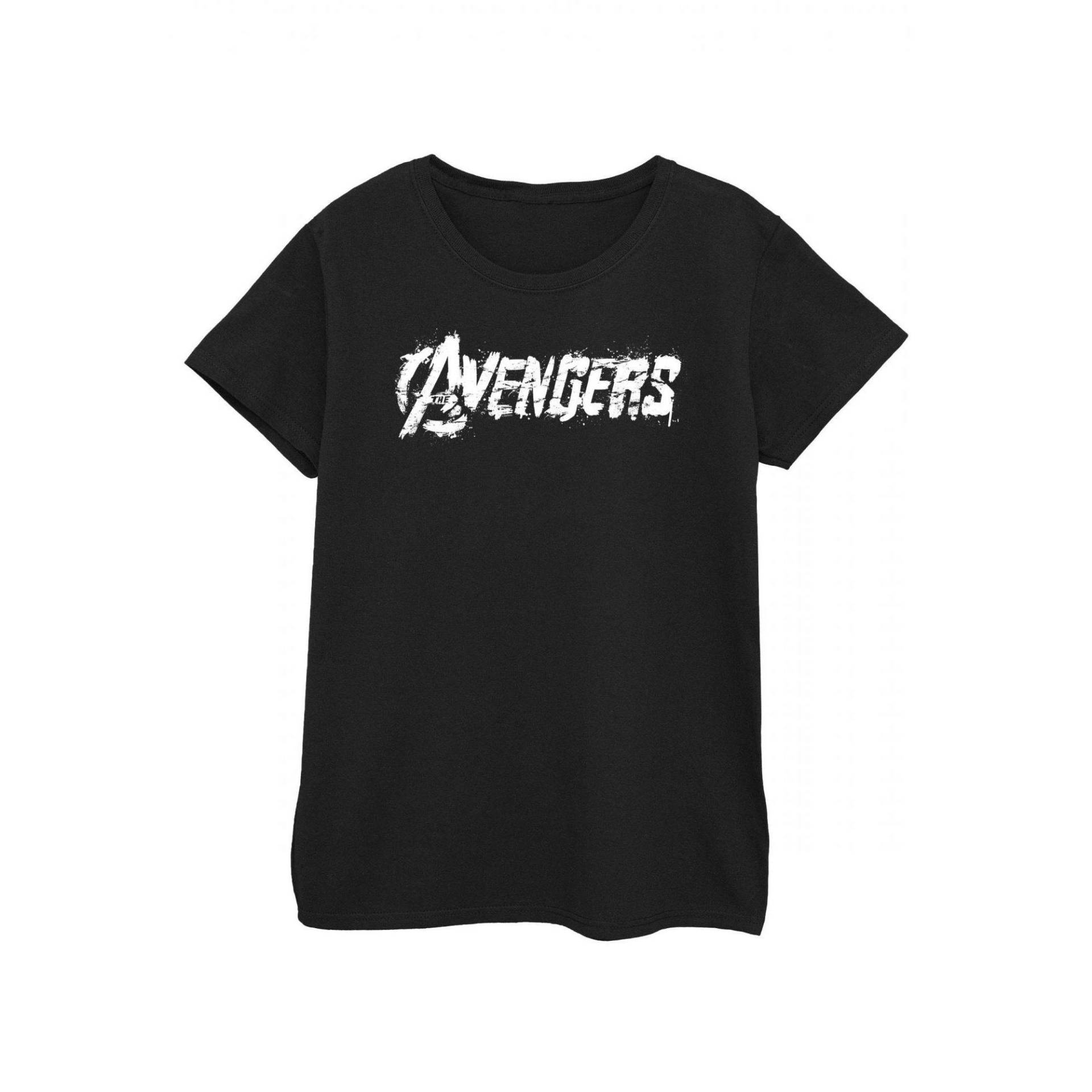 Tshirt Damen Schwarz L von Marvel Avengers