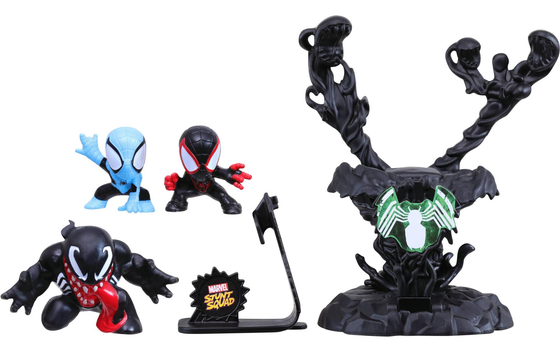 MARVEL Spielfigur »Stunt Squad – Spider-Man & Miles Morales vs. Venom« von Marvel