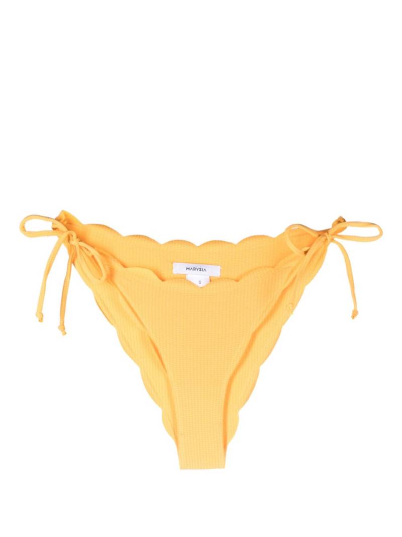 Marysia Mott side-tie bikini bottoms - Orange von Marysia