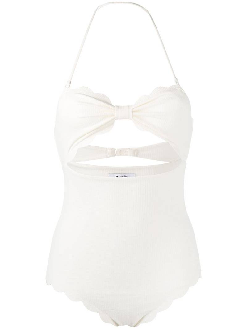 Marysia scalloped-edge one piece - White von Marysia