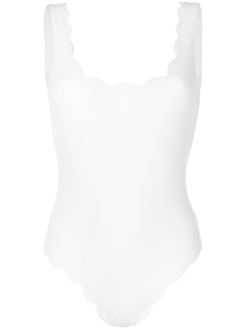 Marysia scalloped swimsuit - White von Marysia