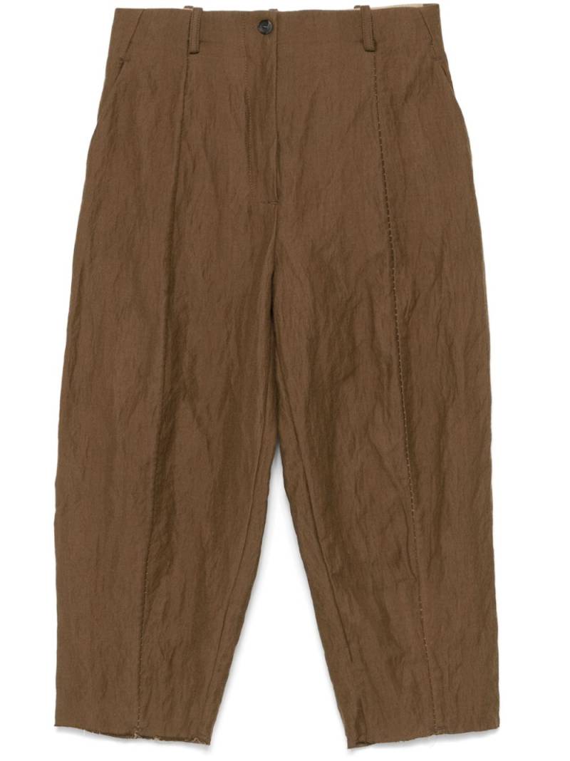 Masnada cropped trousers - Brown von Masnada