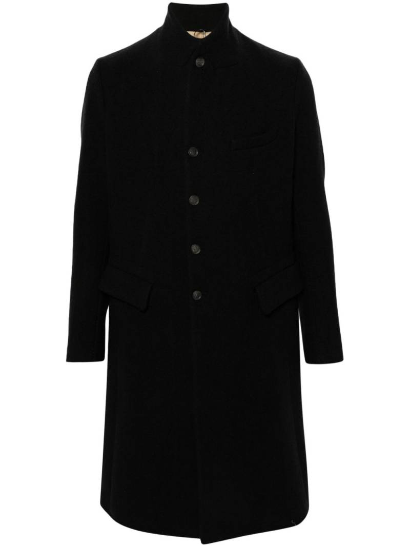 Masnada felted coat - Black von Masnada