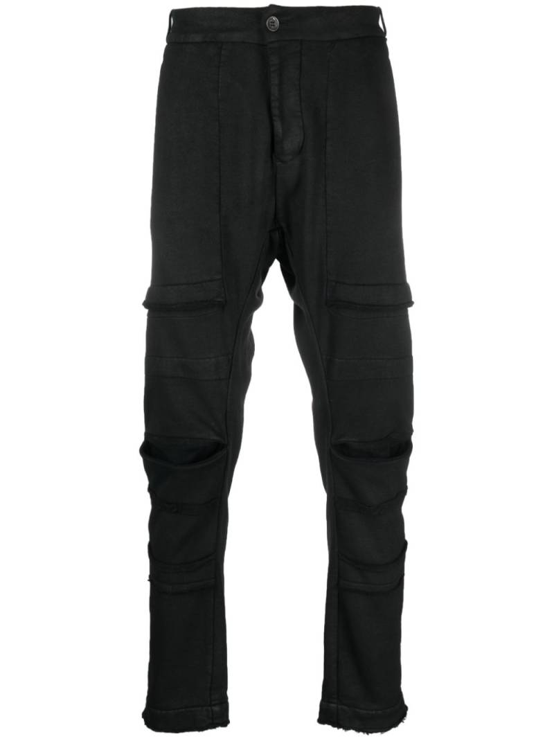 Masnada jersey tapered-leg trousers - Black von Masnada