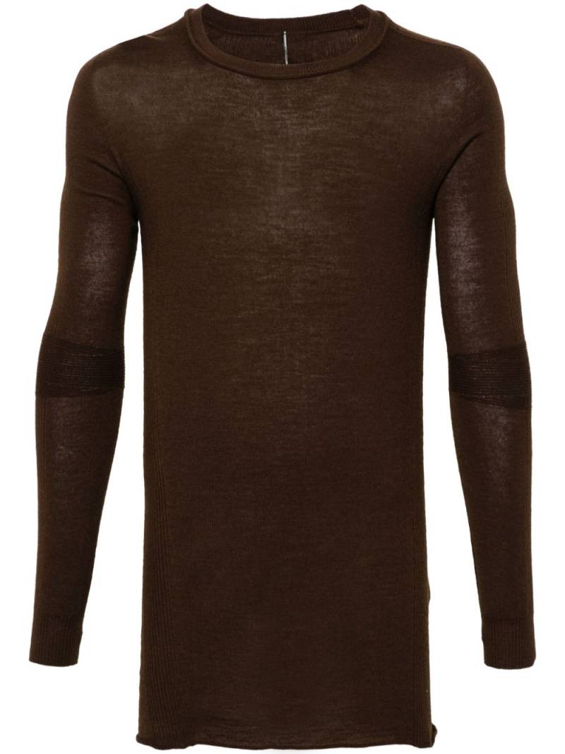 Masnada merino sweater - Brown von Masnada