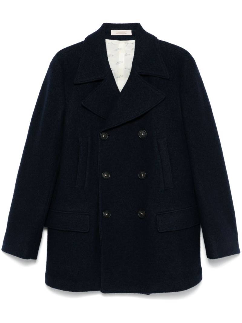 Massimo Alba Bellagio coat - Blue von Massimo Alba