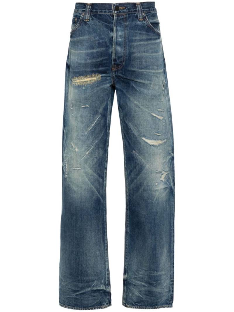 Mastercraft Union straight-leg jeans - Blue von Mastercraft Union