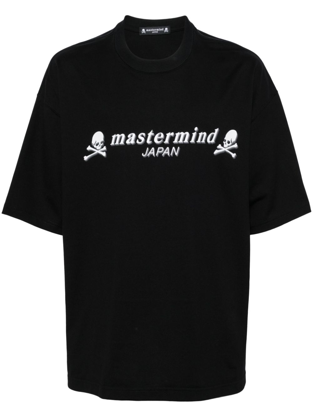 Mastermind Japan 3D skull-print cotton T-shirt - Black von Mastermind Japan