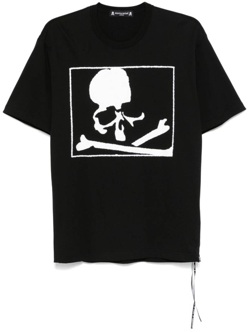 Mastermind Japan blurred skull-print T-shirt - Black von Mastermind Japan