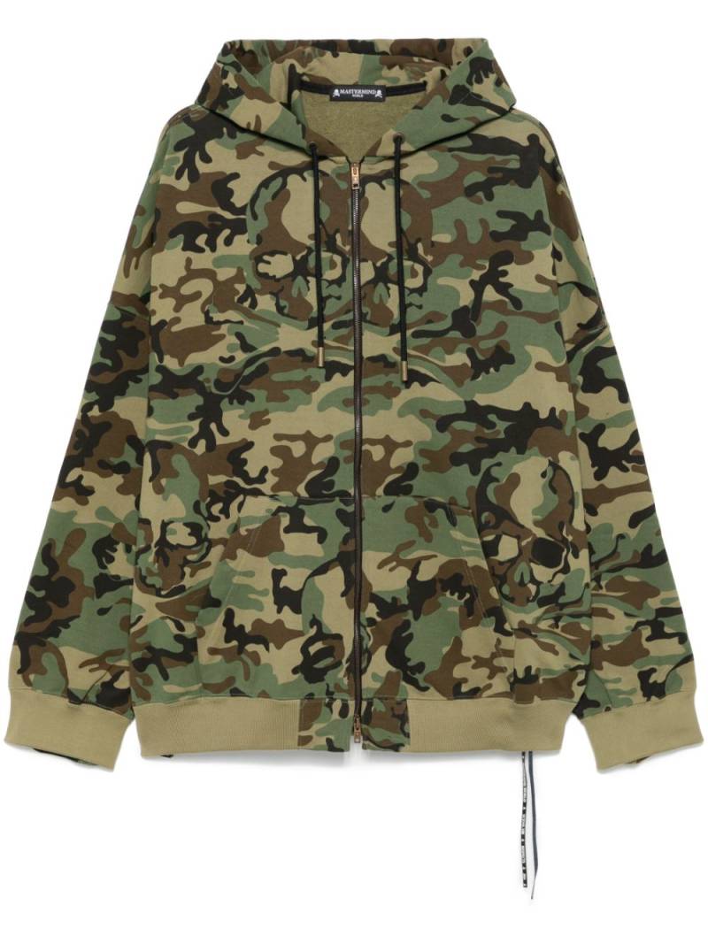 Mastermind Japan camouflage hoodie - Green von Mastermind Japan