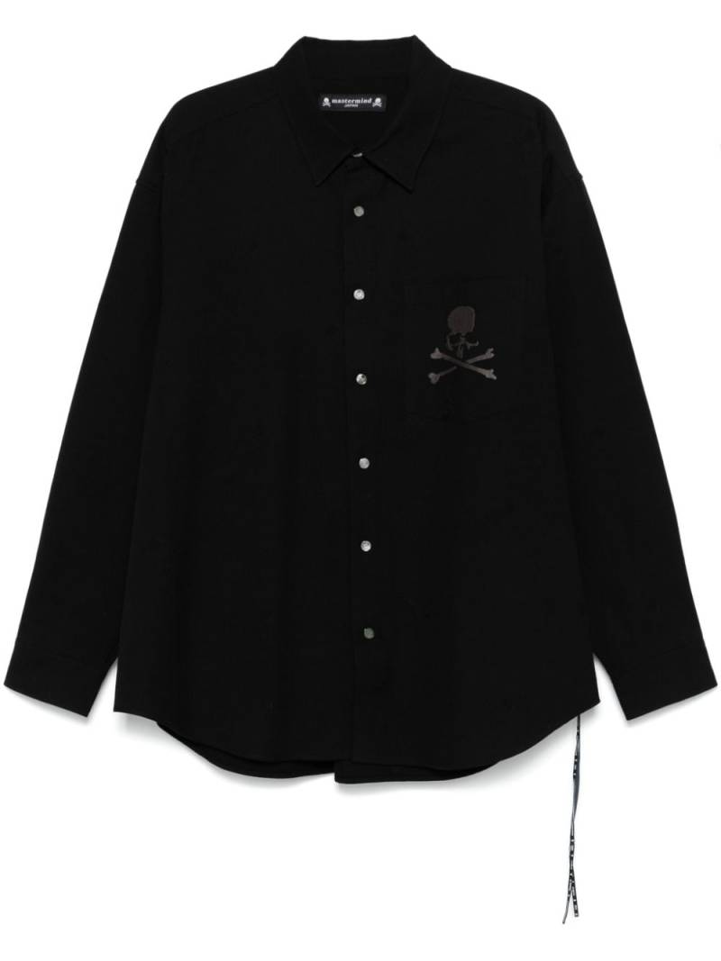 Mastermind Japan flannel shirt - Black von Mastermind Japan