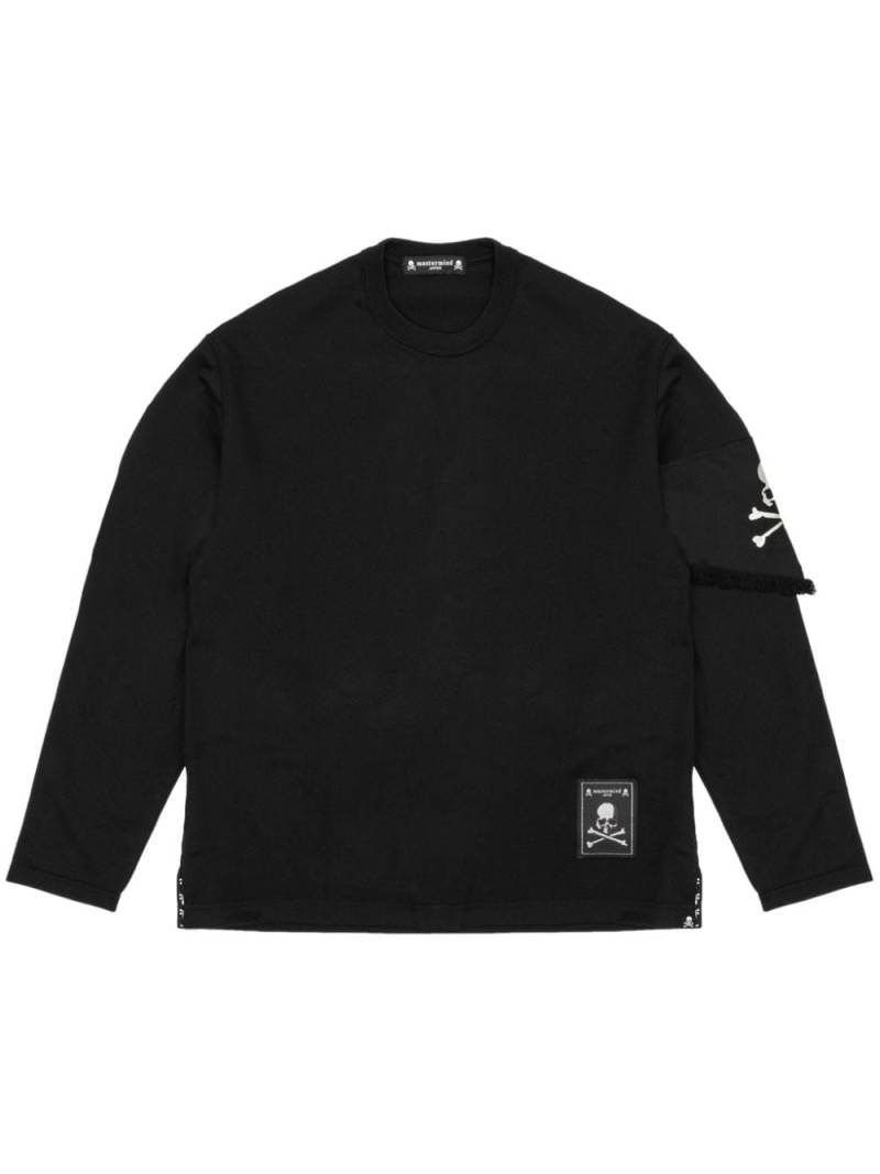 Mastermind Japan logo-embroidered T-shirt - Black von Mastermind Japan