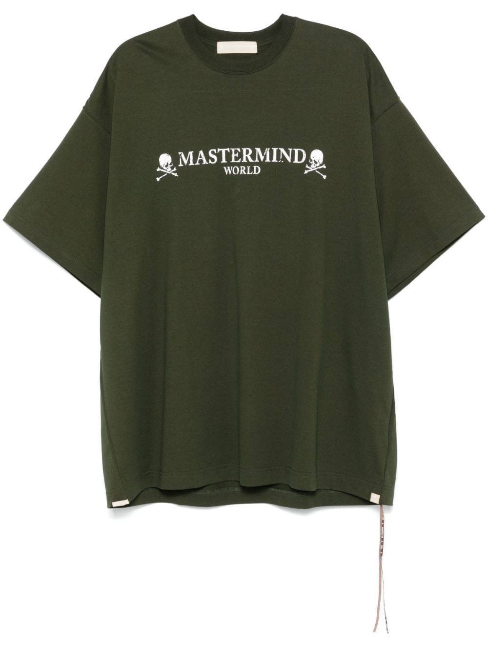 Mastermind Japan logo-print T-shirt - Green von Mastermind Japan