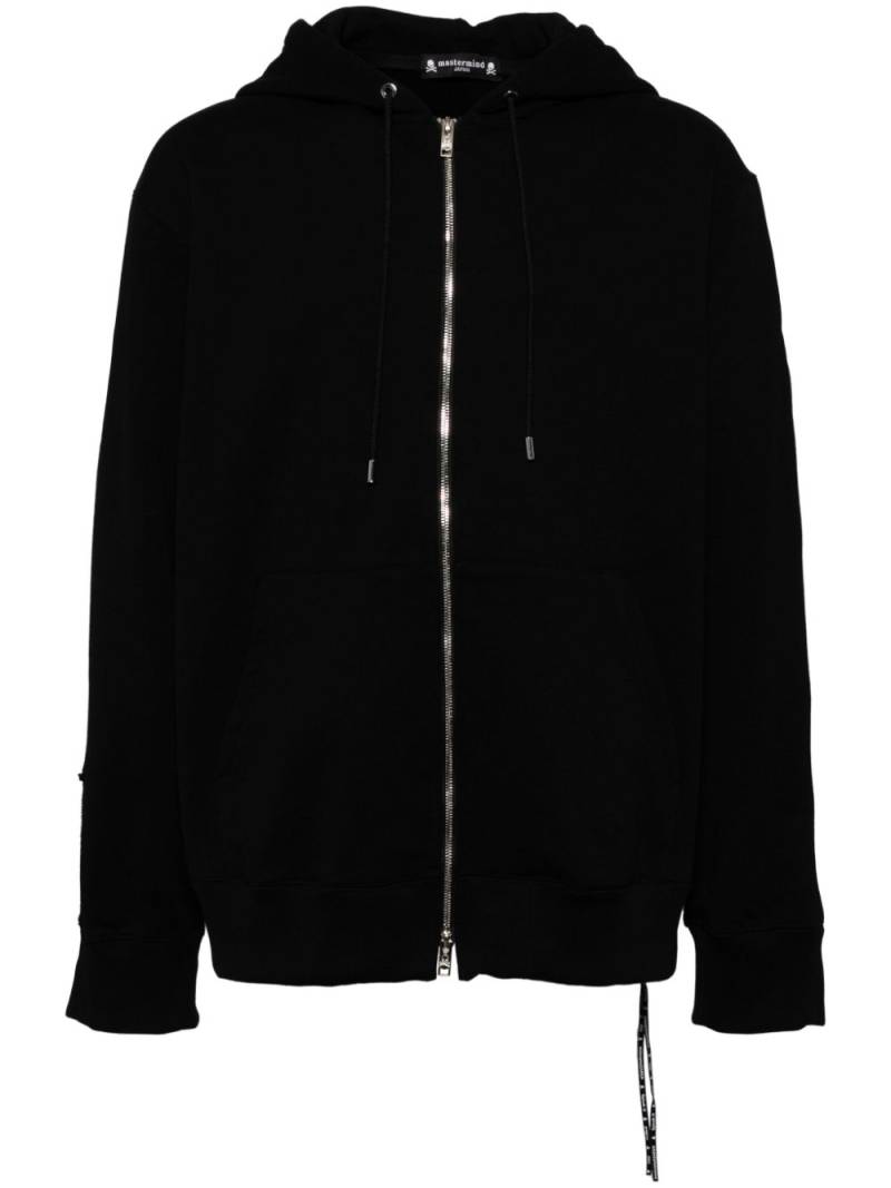 Mastermind Japan logo-printed hooded jacket - Black von Mastermind Japan