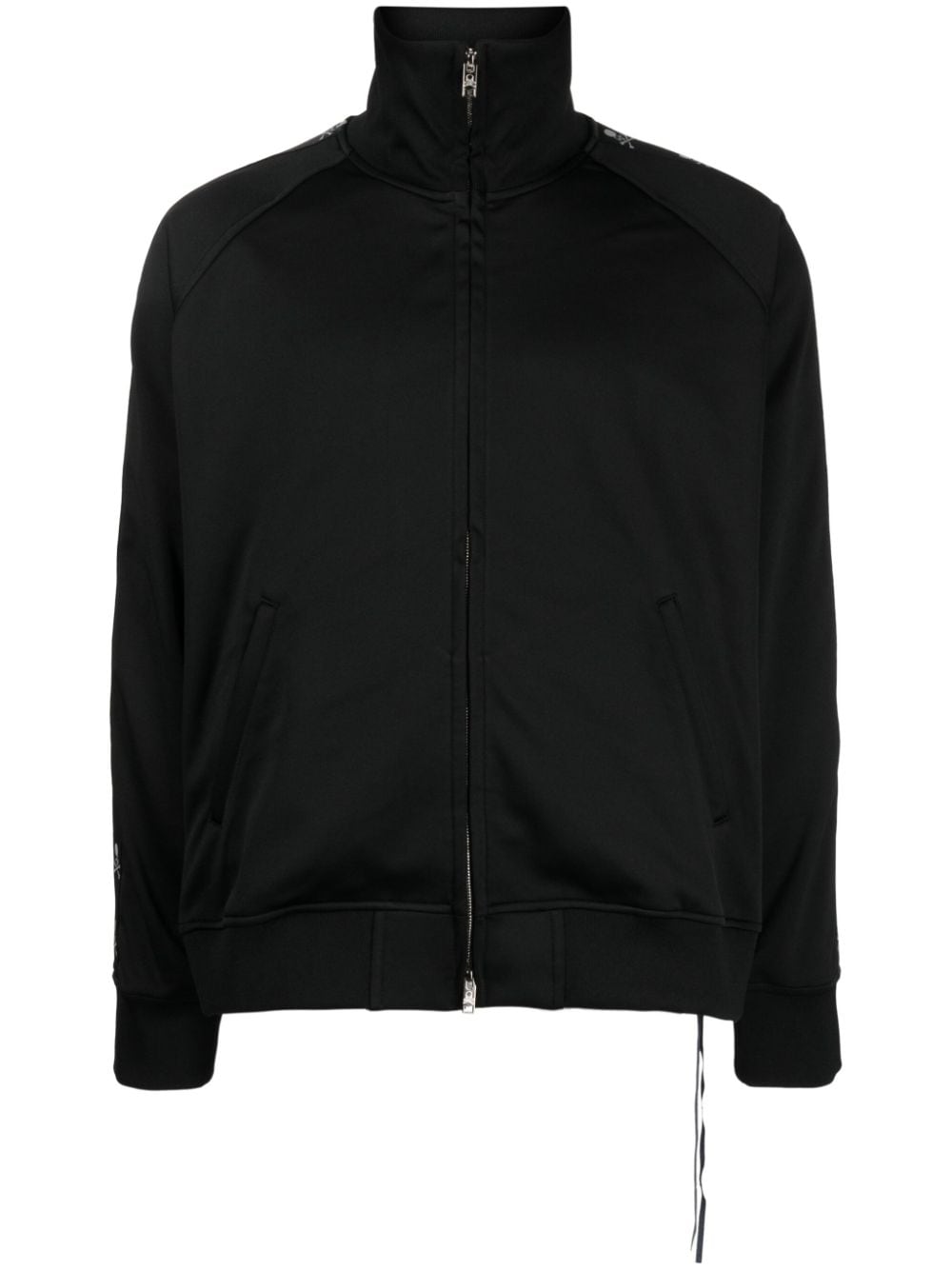 Mastermind Japan logo-tape panelled jacket - Black von Mastermind Japan