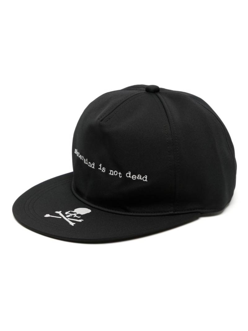 Mastermind Japan slogan-embroidered cap - Black von Mastermind Japan