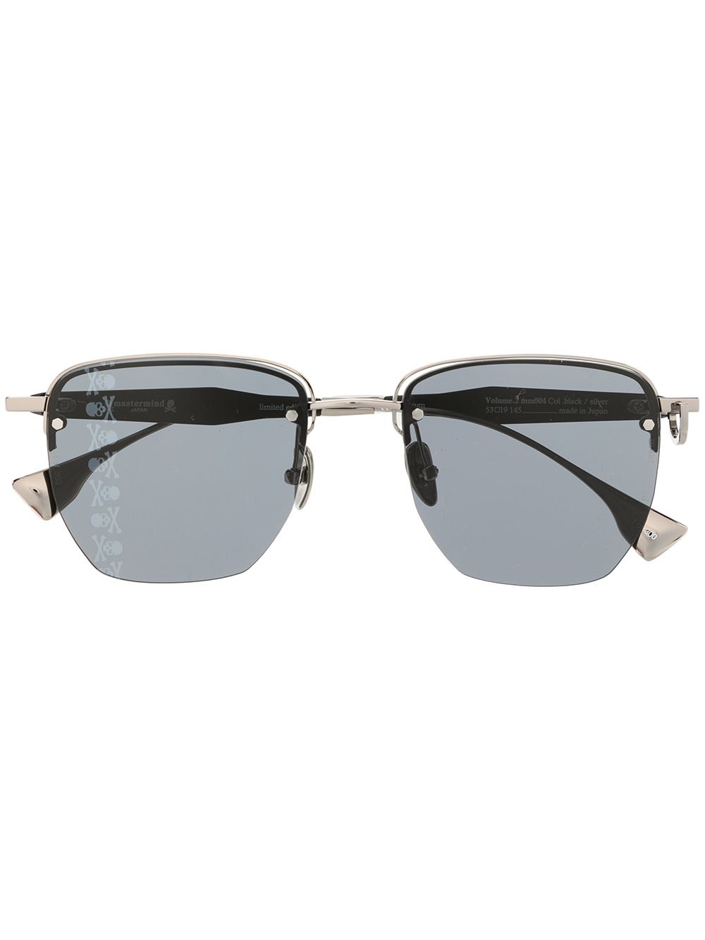 Mastermind Japan square-frame sunglasses - Black von Mastermind Japan