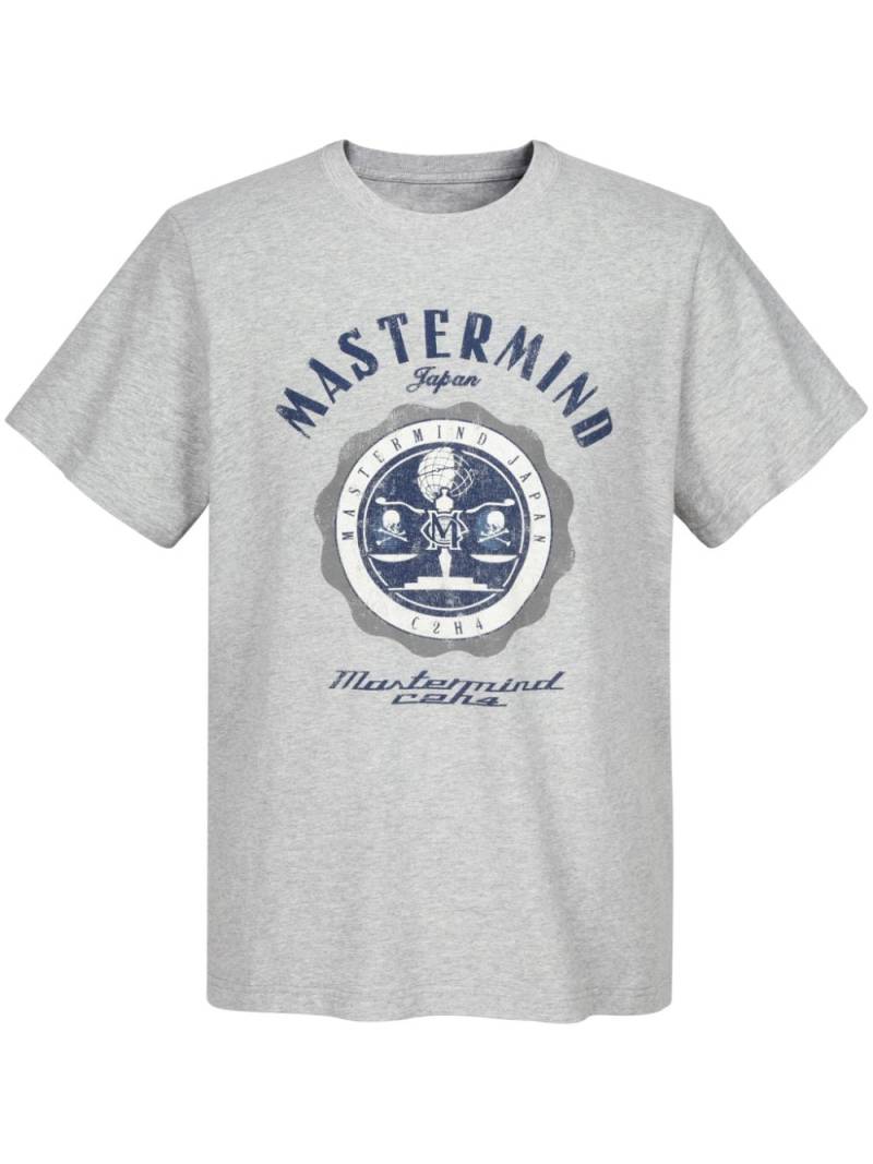 Mastermind Japan x C2H4 logo t-shirt - Grey von Mastermind Japan