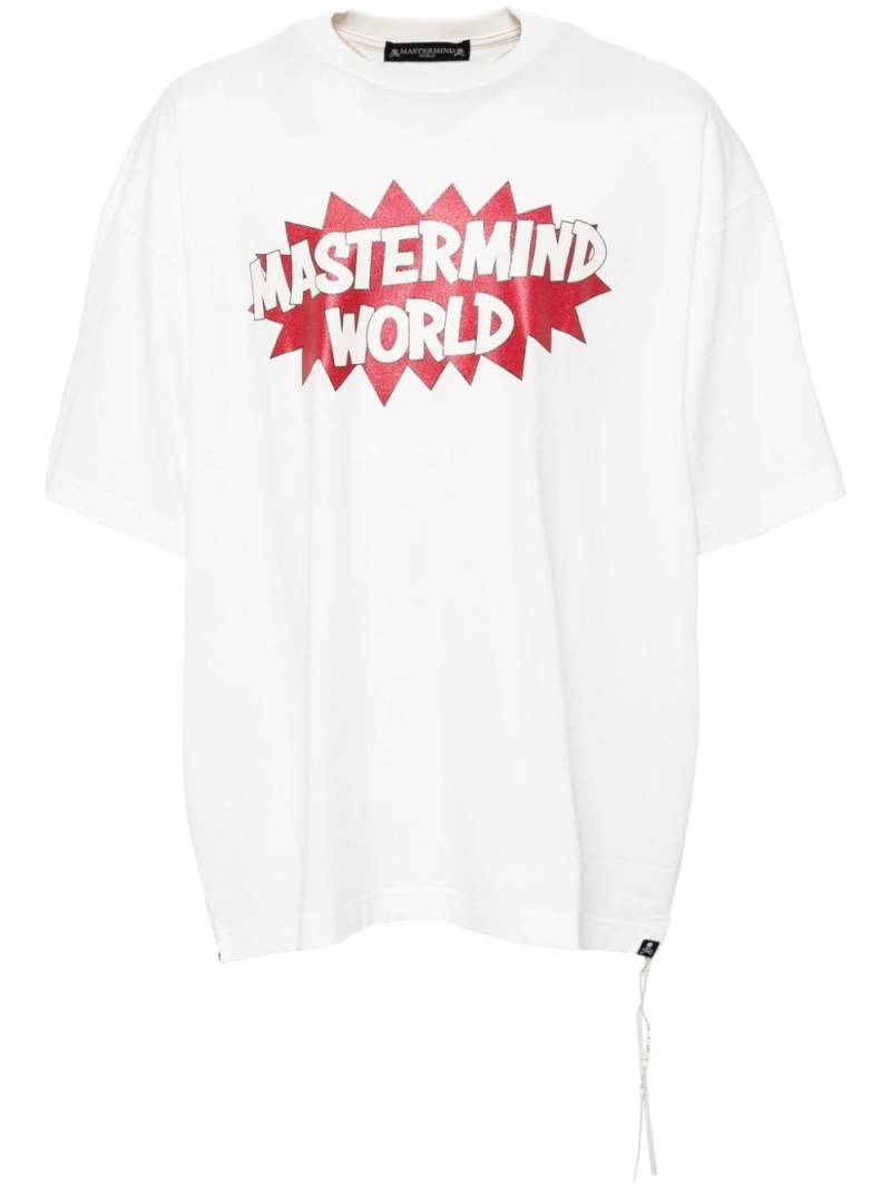 Mastermind World Glitter T-shirt - White von Mastermind World