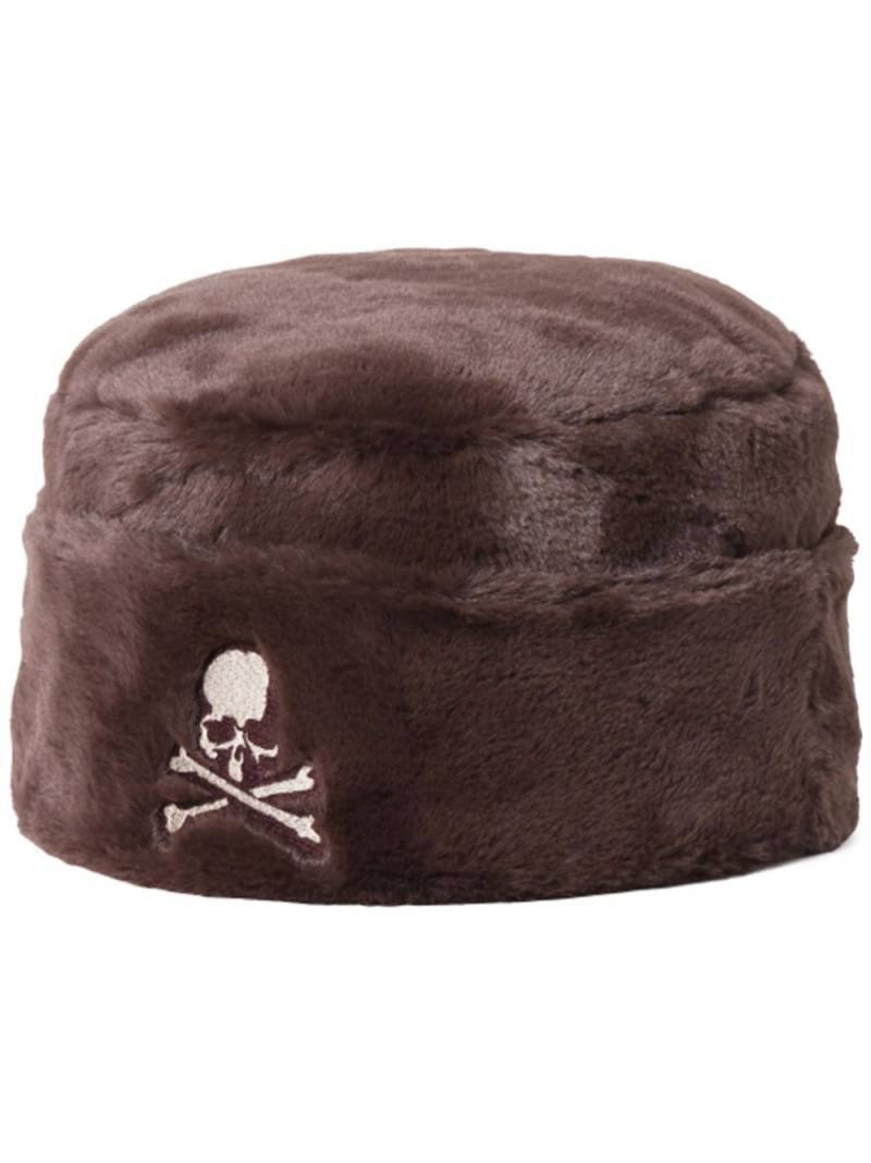 Mastermind World faux-fur hat - Brown von Mastermind World